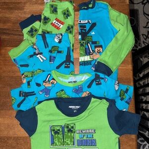 Minecraft Kids Pajama Set